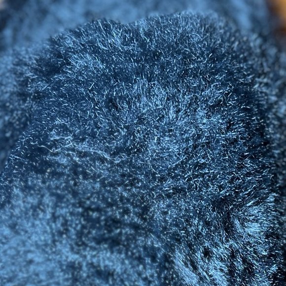 NWOT Easy Spirit black faux fur slides size 8-9 - Picture 10 of 10